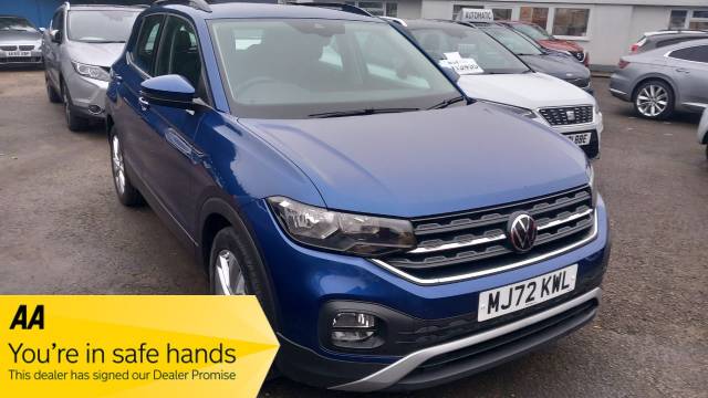 Volkswagen T-cross 1.0 TSI 110 SE 5dr Hatchback Petrol Blue