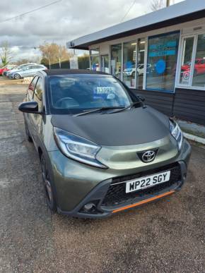 TOYOTA AYGO X at Crossroad Motors Ashford