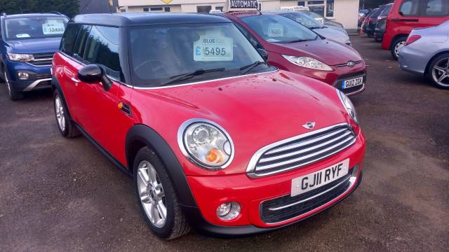Mini Clubman 1.6 Cooper D 5dr Estate Diesel Red