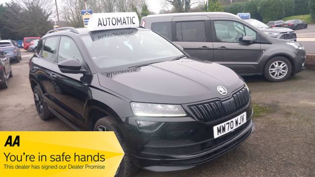Skoda Karoq 1.5 TSI Sport Line 5dr DSG Estate Petrol Black