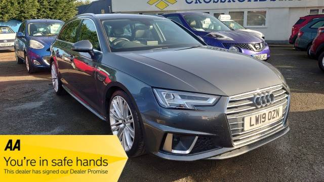 Audi A4 2.0 35 TFSI S Line 5dr Estate Petrol Grey