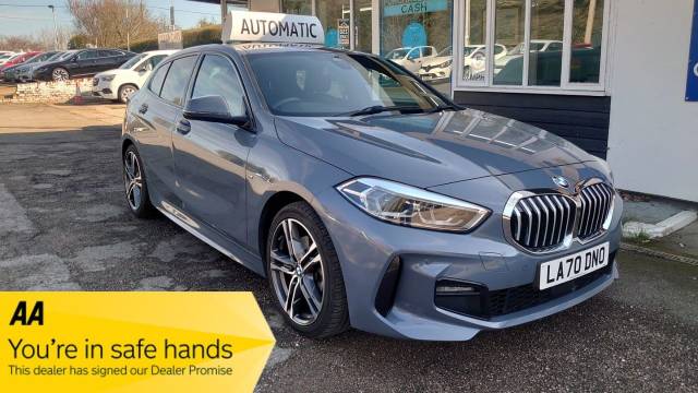 BMW 1 Series 1.5 118i M Sport 5dr Step Auto Hatchback Petrol Grey