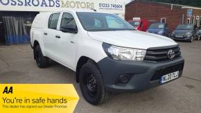 TOYOTA HILUX at Crossroad Motors Ashford