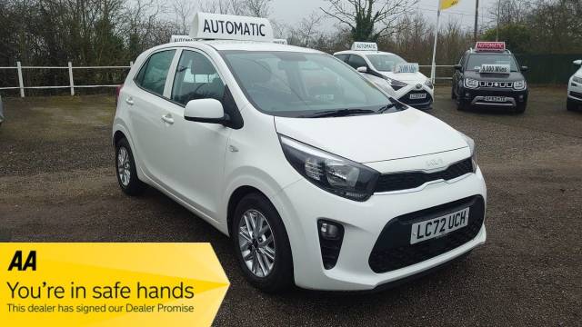 Kia Picanto 1.0 2 5dr Auto [4 seats] Hatchback Petrol White