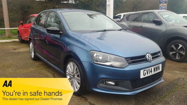 Volkswagen Polo 1.4 TSI ACT BlueGT 5dr Hatchback Petrol Blue