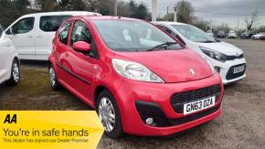 PEUGEOT 107 at Crossroad Motors Ashford