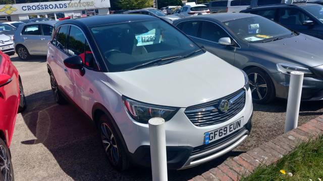 Vauxhall Crossland X 1.5 Turbo D ecoTec [102] Elite 5dr [Start Stop] Hatchback Diesel White