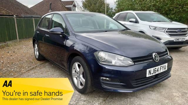 Volkswagen Golf 1.4 TSI Match 5dr Hatchback Petrol Blue