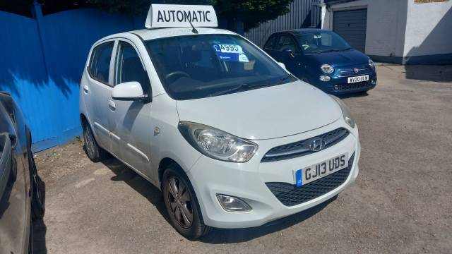 Hyundai i10 1.2 Active 5dr Auto Hatchback Petrol White