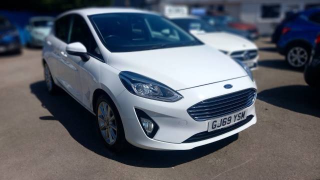 Ford Fiesta 1.0 EcoBoost 125 Titanium 5dr Hatchback Petrol White