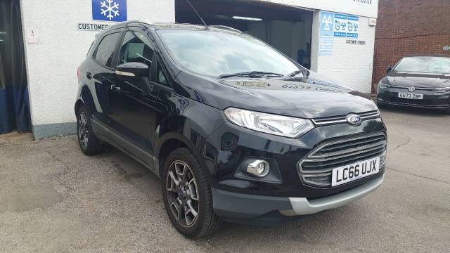 Ford Ecosport 1.5 TDCi 95 Titanium 5dr [17in] Hatchback Diesel Black