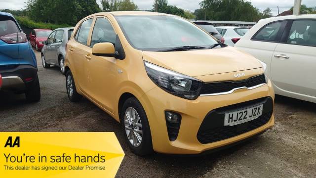 Kia Picanto 1.0 2 5dr Auto [4 seats] Hatchback Petrol Yellow
