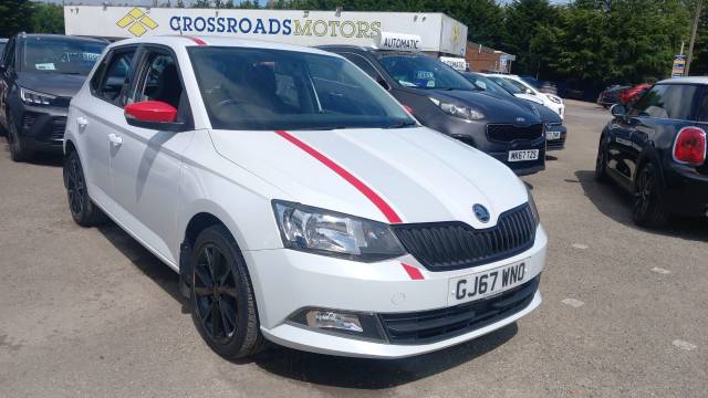 Skoda Fabia 1.0 TSI Redline 5dr Hatchback Petrol White
