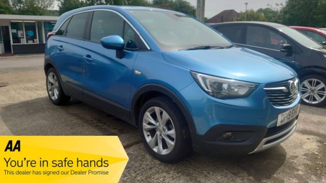 Vauxhall Crossland X 1.2T [130] Tech Line Nav 5dr [Start Stop] Hatchback Petrol Blue