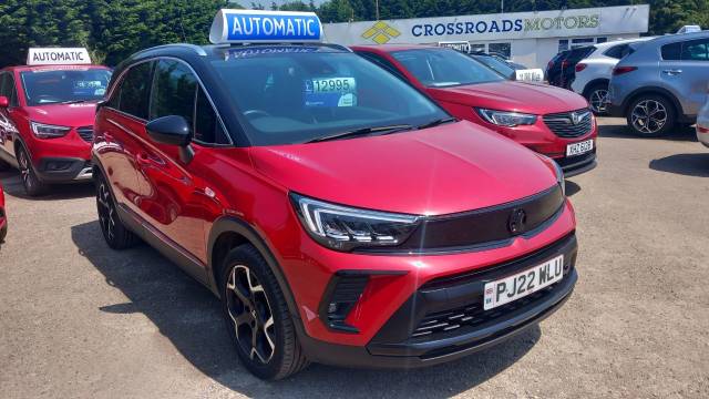 Vauxhall Crossland 1.2 Turbo [130] Ultimate 5dr Auto Hatchback Petrol Red