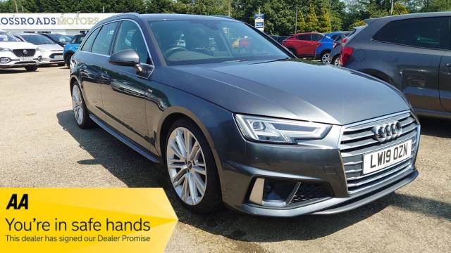 Audi A4 2.0 35 TFSI S Line 5dr Estate Petrol Grey