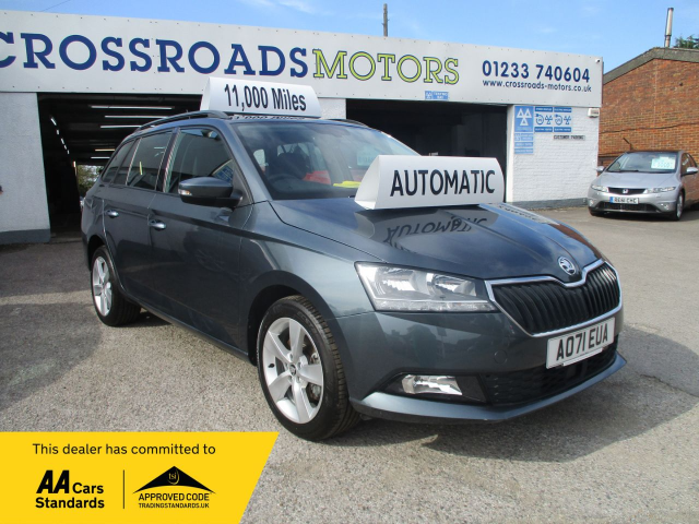 Skoda Fabia 1.0 TSI SE L 5dr DSG Estate Petrol Grey