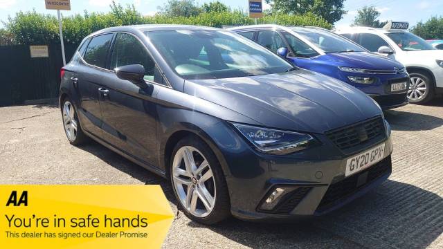 SEAT Ibiza 1.0 TSI 95 FR Sport [EZ] 5dr Hatchback Petrol Grey