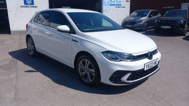 Volkswagen Polo 1.0 TSI R-Line 5dr Hatchback Petrol White