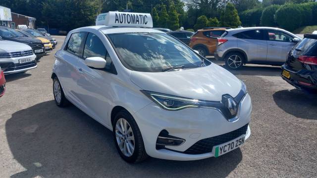 Renault Zoe 0.0 80kW i Iconic R110 50kWh 5dr Auto Hatchback Electric White