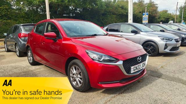 Mazda 2 1.5 e-Skyactiv G MHEV SE-L 5dr Hatchback Petrol Red