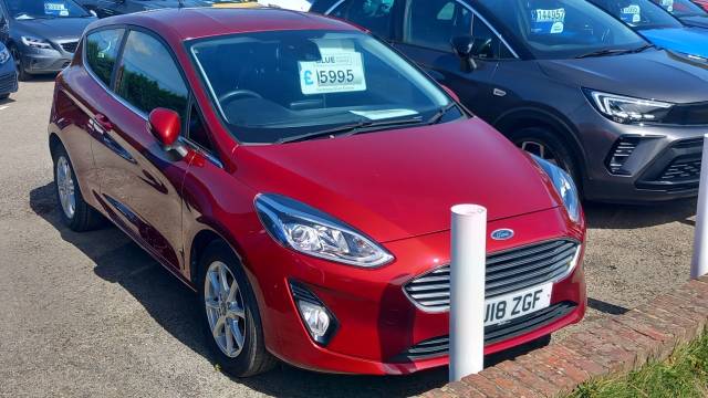Ford Fiesta 1.0 EcoBoost Zetec 3dr Hatchback Petrol Red