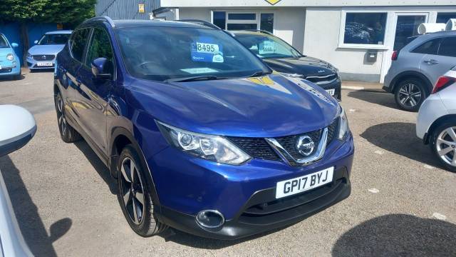 Nissan Qashqai 1.2 DiG-T N-Vision 5dr Xtronic Hatchback Petrol Blue