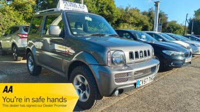 Suzuki Jimny 1.3 VVT JLX + 3dr Auto Estate Petrol Grey at Crossroad Motors Ashford