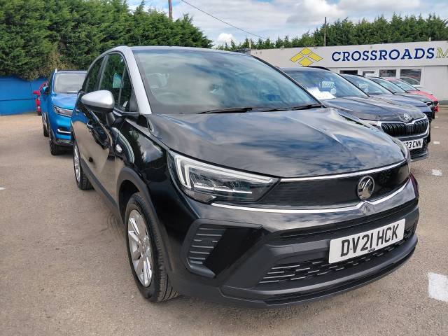 Vauxhall Crossland 1.2 SE 5dr Hatchback Petrol Black