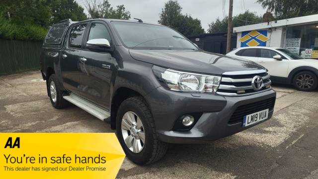 Toyota Hilux Icon D/Cab Pick Up 2.4 D-4D Double Cab Diesel Grey