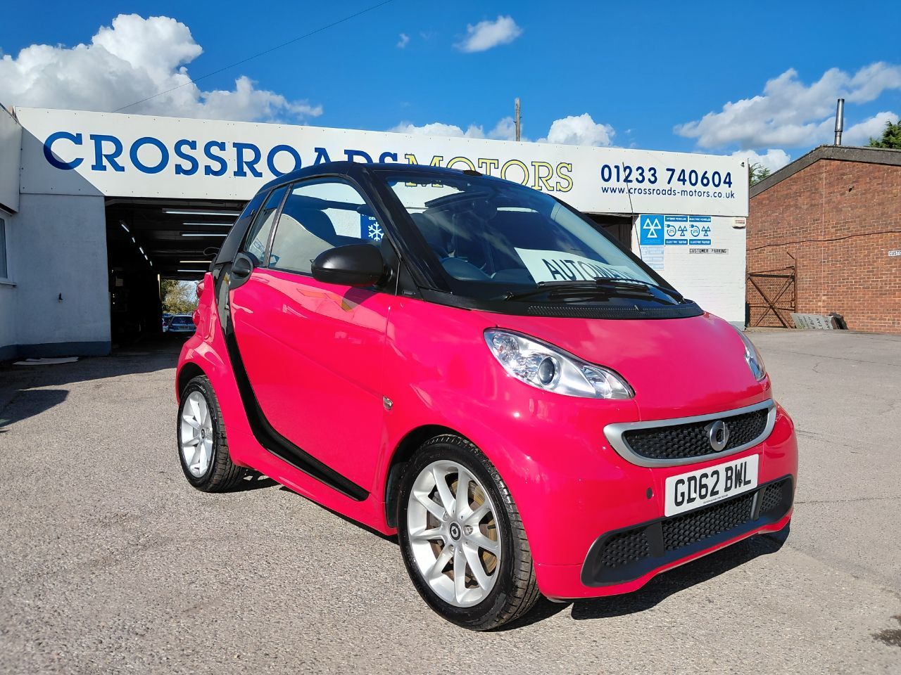 2012 Smart Fortwo Cabrio