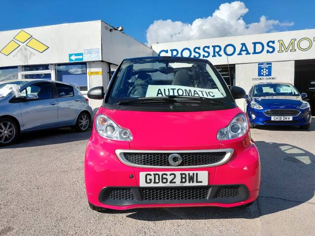 2012 Smart Fortwo Cabrio 1.0 Passion mhd 2dr Softouch Auto [2010]