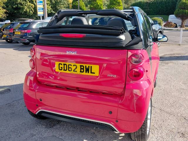 2012 Smart Fortwo Cabrio 1.0 Passion mhd 2dr Softouch Auto [2010]