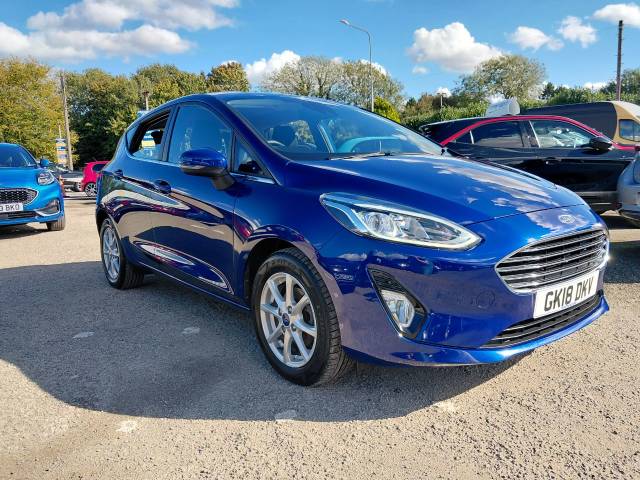 Ford Fiesta 1.0 EcoBoost Zetec 5dr Hatchback Petrol Blue