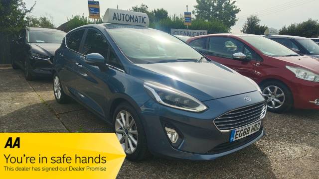 Ford Fiesta 1.0 EcoBoost Titanium X 5dr Auto Hatchback Petrol Blue