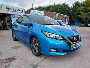 NISSAN LEAF at Crossroad Motors Ashford