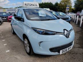 RENAULT ZOE at Crossroad Motors Ashford
