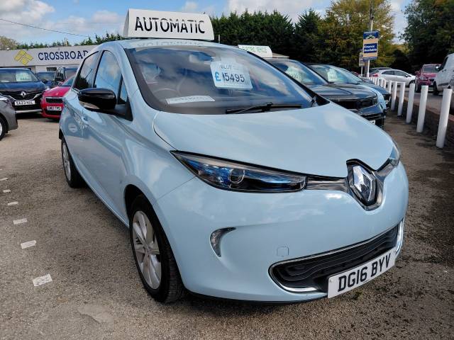 Renault Zoe ZOE DYNAMIQUE NAV AUTO Hatchback Electric Blue