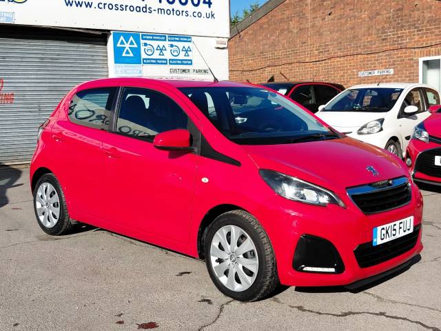 Peugeot 108 1.0 Active 5dr Hatchback Petrol Red